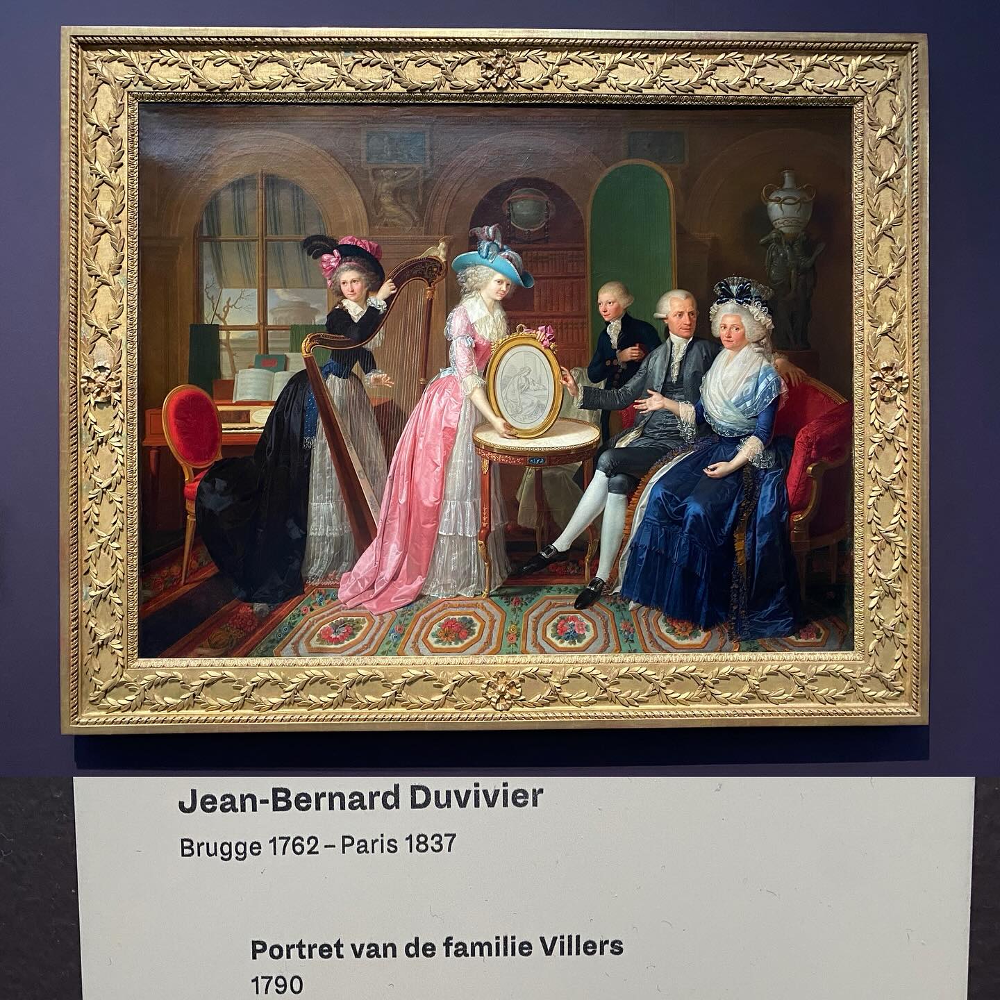 Un de nos cadres , au détour d'un superbe Musée de Bruges, Musée Groeninge